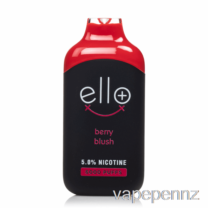 BLVK ELLO Plus 6000 Disposable Berry Blush Ice VAPE NZ